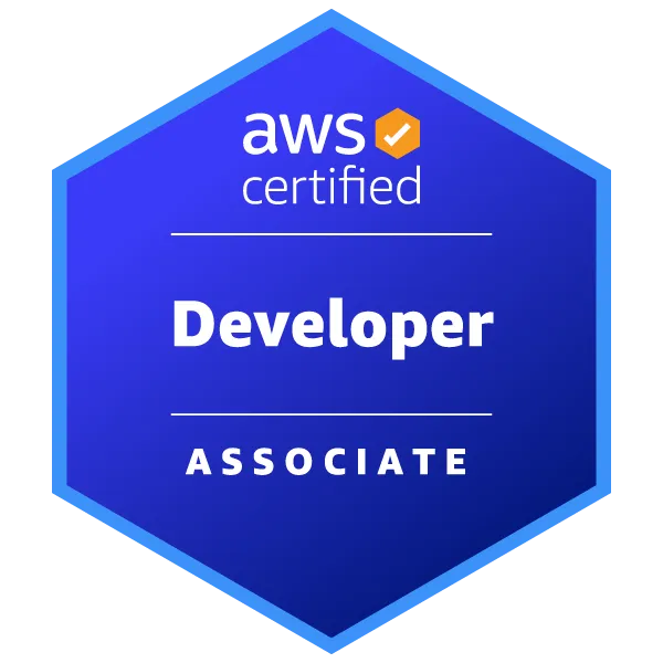 Maik Ellerbrock's verified AWS Certified Developer – Associate badge issued by Amazon Web Services Training and Certification