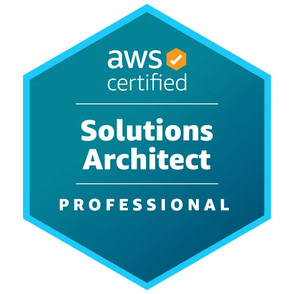 Maik Ellerbrock's verified AWS Certified Solutions Architect – Professional badge issued by Amazon Web Services Training and Certification