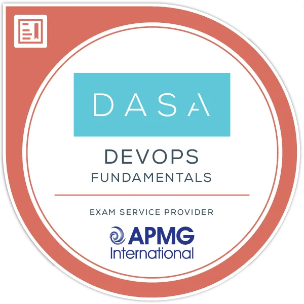 Maik Ellerbrock's verified DASA DevOps Fundamentals badge issued by APMG International