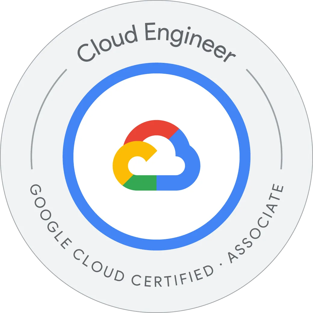 Maik Ellerbrock's verified Associate Cloud Engineer Certification badge issued by Google Cloud
