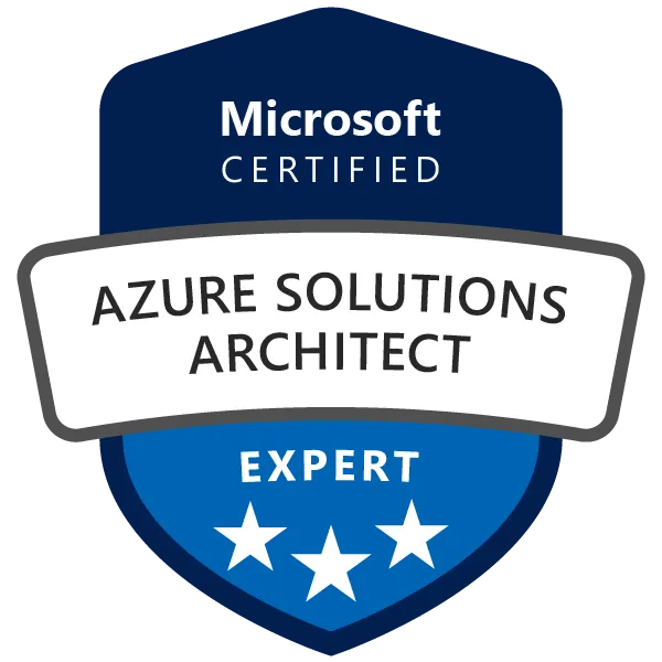Maik Ellerbrock's verified Microsoft Certified: Azure Solutions Architect Expert badge issued by Microsoft